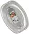 Papstar Servierplatte oval, Aluminium, 35cm x 24,5cm, 100 Stk (14890)