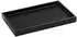 Gerster Badezimmertablett Harz, rechteckig, schwarz, 25,5x15,5cm
