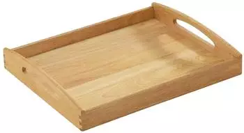 Zassenhaus Tablett Gummibaum 44 x 36 x 7 cm