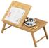 Zeller Bett-Tablett mit Leseklappe Bamboo