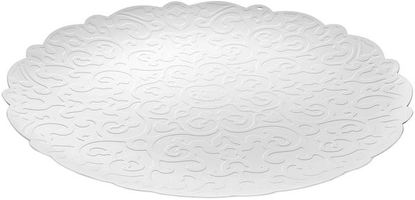 Alessi Dressed Tablett rund 35 cm Weiß