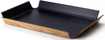 Continenta Tablett rutschfest (54,5 x 40 cm) schwarz