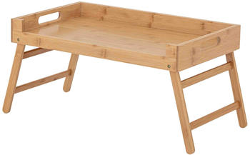 Bloomingville Tabletttisch Aden Betttablett Bambus Serviertablett Klapptablett Tischtablett dänisches Design