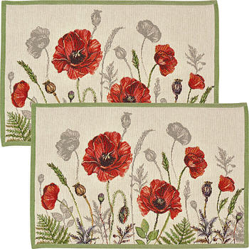 Sander Tischset 2er-Pack 32x48 cm Poppy Meadow