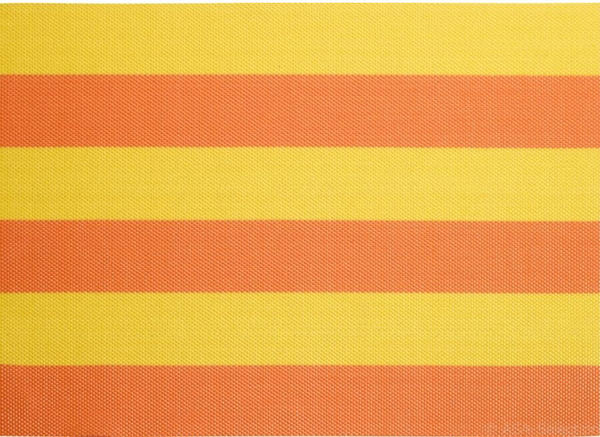 ASA 6er Spar-Set PVC colour Tischset - orange-gelb à 46x33 cm