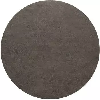 ASA vegan Tischset rund - mushroom - 1 St&uuml;ck - &Oslash; 38 cm