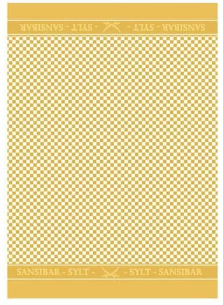 Sansibar Geschirrtuch - 3er-Set - gelb - 3 Tücher à 50x70 cm