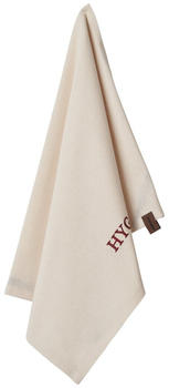 Humdakin Embroidered Geschirrtuch Off-White/Red