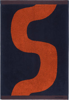 Marimekko Seireeni Handtuch 50x70cm Rooibos-dark blue