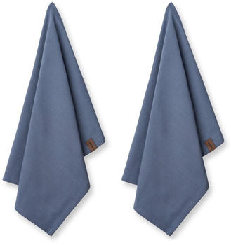 Humdakin Bio-Geschirrtuch 45 x 70cm 2er Pack Blue stone