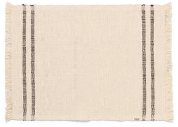 ferm LIVING Savor Tischset 38 x 50cm Off-white/Chocolate
