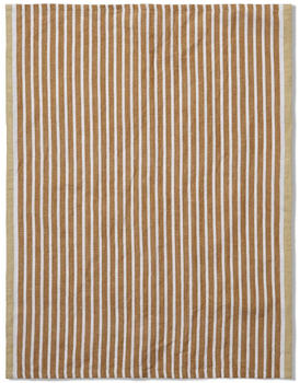 ferm LIVING Hale Geschirrtuch 50x70 cm Golden brown-silber fern