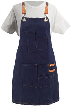 Exner EX284 Kinderlatzschürze Denim Navy 60 x 45 cm