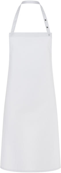 Karlowsky Fashion KY072 Latzschürze Santorini White 75 x 95 cm