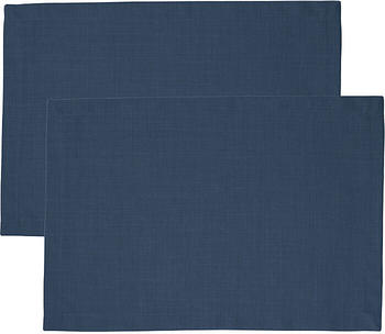 Sander fleckabweisendes Tischset Loft im 2er-Pack blau 35x50 cm