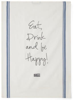 LEXINGTON Eat & Drink Geschirrtuch - white/gray/blue - 50x70 cm