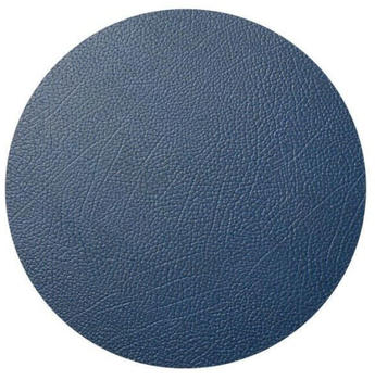 LINDDNA Circle hippo Tischset XL Ø40 cm marineblau