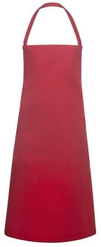 Karlowsky Fashion KY045 Basic Latzschürze 65/35 Red (ca. Pantone 200C) 75 x 100 cm