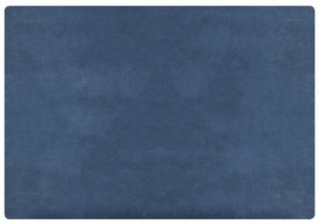 Exner Echtleder Tischset, Rusticstyle, 43 x 30 cm, Farbe royal blue, 1 VE = 4 Stück, 100% Leder