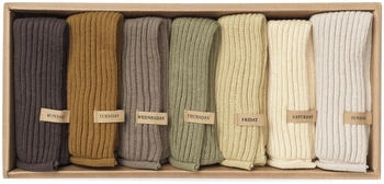 ferm LIVING ferm LIVING Day Geschirrtuch 7er Pack 26 x 26cm Calm