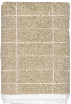 Mette Ditmer Tile Stone Handtuch 50 x 100 cm Sand-Off-White
