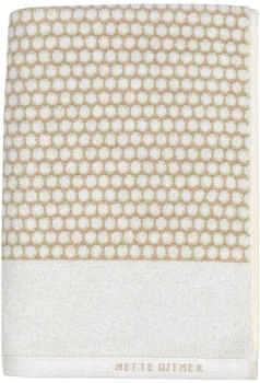 Mette Ditmer Grid Handtuch 50 x 100 cm Sand-Off-White