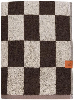 Mette Ditmer Retro Handtuch 70 x 133cm Chocolate