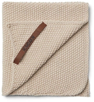 Humdakin Knitted Spüllappen 28 x 28cm Light stone