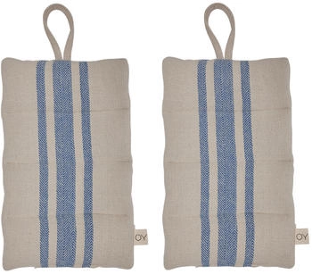 OYOY Linu Topflappen 2er-Pack Blue