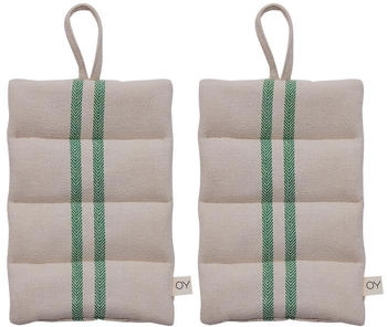 OYOY Linu Topflappen 2er-Pack Green
