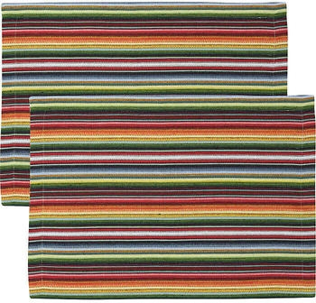 Sander Tischset im 2er-Pack 35x50 cm bunt rot