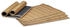 Relaxdays Tischset 6 teilig, Platzdeckchen, Bambus 30 x 45 cm, 6er Platzset natur 10020505_126
