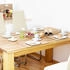 Relaxdays Tischset 6 teilig, Platzdeckchen, Bambus 30 x 45 cm, 6er Platzset natur 10020505_126