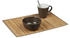 Relaxdays Tischset 6 teilig, Platzdeckchen, Bambus 30 x 45 cm, 6er Platzset natur 10020505_126