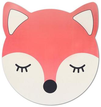Zeller Platzset Fuchs Kunststoff 38cm, rot