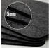 Dune Design DuneDesign 4 Extra-Dicke Filz Tischsets 43x30x0,5cm Edle Filzunterlage Anthrazit