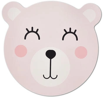 Zeller Platzset Bär Rose Kunststoff 38cm
