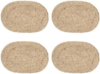 Zeller Platzset, (Set, 4-St), abwischbar, oval, 30 cm
