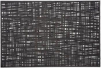 Zeller Platzset \"Scribble\", Kunststoff, schwarz, 45 x 30 cm (1 Stück)
