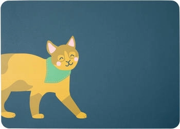 ASA Tischset Kater Kasimir kids in blau