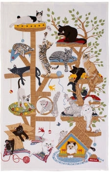 Ulster Weavers Geschirrtuch Baumwolle Moggie Mayhem