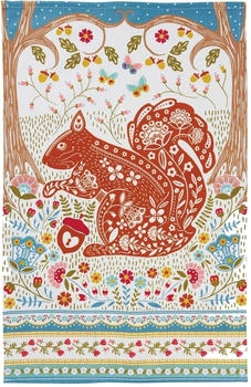 Ulster Weavers Geschirrtuch Baumwolle Woodland Squirrel