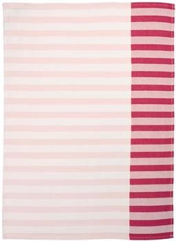 ASA Geschirrtuch grenadine mit rosa Streifen (37850065)