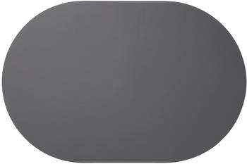 ASA Tischset Leather Optic Fine oval Basalt (07877420)