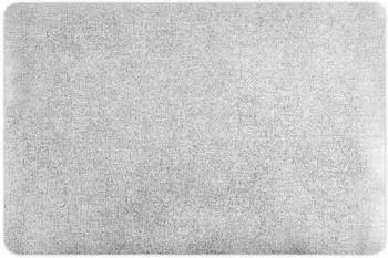 Excelsa Platinum Tischsets 6er-Set, PVC-Kunststoff, Silber, 45x30cm (66533)