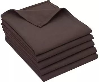 ZOLLNER Geschirrt&uuml;cher 5er-Set Baumwolle 50x70cm braun (00000439-200)