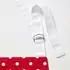 Homescapes Schürze Polka Dots mit Tasche, Baumwolle, Unisex, Rot/Weiß (KT1528A)