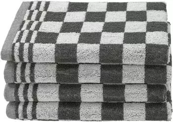 ZOLLNER Geschirrt&uuml;cher 4er Set Baumwolle kariert 50x50cm (00000453-960)