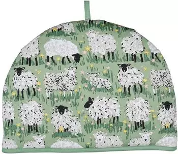 Ulster Weavers Woolly Sheep Teewärmer, 100% Baumwolle, grün