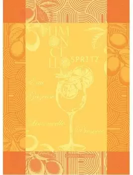 Garnier-Thiebaut Geschirrtuch Limoncello Spritz 56x78cm, 100% Baumwolle (51288)